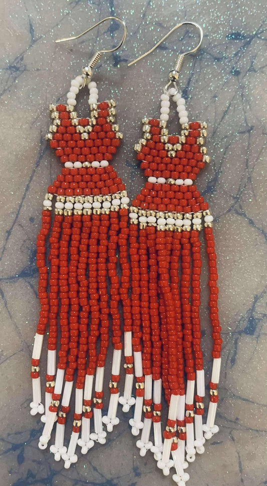 MMIW Red Dress Earrings