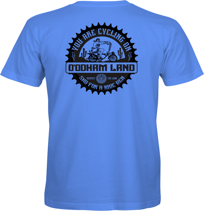 You Are Cycling On O'odham Land T-shirt